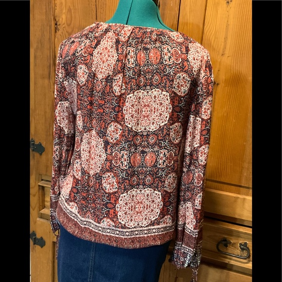 Lucky Brand Boho Style Blouse - Picture 2 of 4